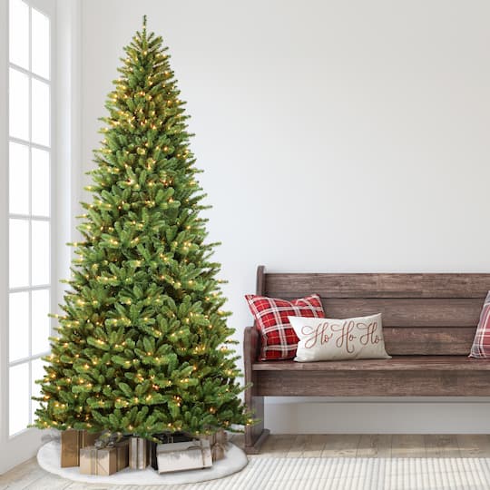 10ft. Pre-Lit Berkshire Fir Artificial Christmas Tree, Clear Lights